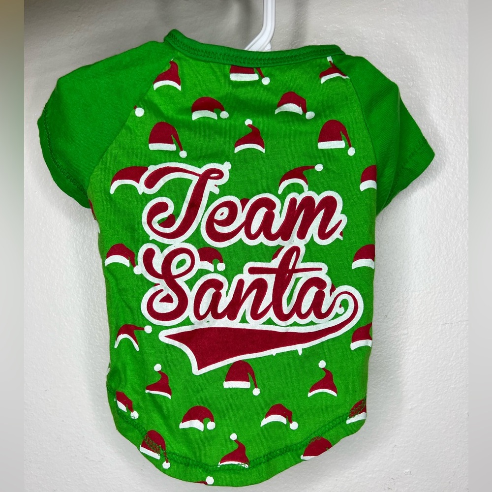 Brand New-Team Santa - Dog Shirt